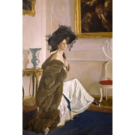 24x36 gallery poster, Portrait of Princess Olga Orlova (1911) by Valentin Serov