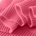 thumbnail image 6 of YEJIMAN Cozy Sweaters for Women Fall V Neck Tops Casual Lightweight Knit Pullover  Sweater Womens Long Sleeve Tops Watermelon Red, 6 of 6