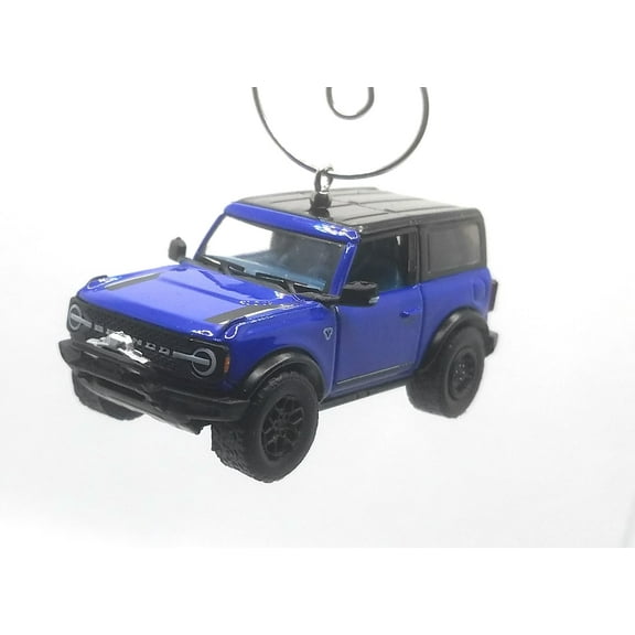 Christmas Ornament for 2021 Ford Bronco 2-Door Dark Blue
