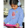 thumbnail image 2 of Robot With A Sunflower Hoodie Juniors -Image by Shutterstock,  Medium, 2 of 4