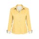 thumbnail image 3 of Camisetas de Manga Larga para las Mujeres Impreso Casual Suelto Cardigan Poliéster Longitud Regular de las Mujeres Larga Chaqueta de Invierno sin Capucha, 3 of 5