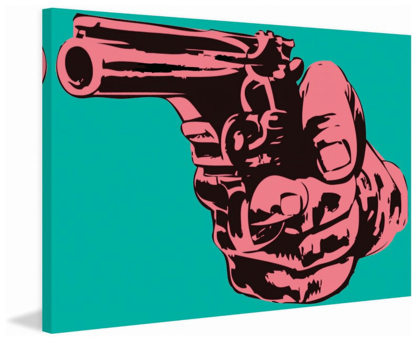 Marmont Hill "Gun 3" Print on Canvas