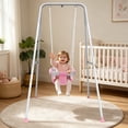 thumbnail image 3 of G TALECO GEAR 2-in-1 Baby Jumper and Swing, Indoor&Outdoor Baby Swing for 6-24 Months Infant Toddler, Pink, 3 of 8