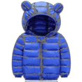 thumbnail image 3 of Niños Niños Niñas Invierno Ropa Caliente Con Capucha Abajo Chaqueta Acolchada Abrigo Outerwearab, 3 of 4