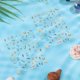 thumbnail image 5 of 2 pegatinas de estrellas de mar para uñas, calcomanías 5D de vida marina, arte de conchas de playa, 5 of 5