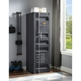 thumbnail image 5 of Acme Cargo Wardrobe Armoire with 1 Door in Gunmetal, 5 of 9