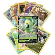 Pokemon Cards 50 Card Assorted Bulk Lot with V Ultra Rare and Rare Hits