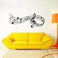 thumbnail image 3 of Music Notes Band Room Home Removable Wall Stickers Wall Decor Lot S6 U7T9, 3 of 6