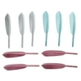 thumbnail image 2 of Feather Pen Set, Portable Feather Pens Legible Writing  for Office, 2 of 7