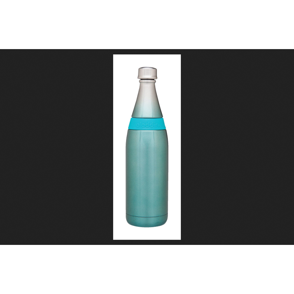 Aladdin Lagoon Stainless Steel Fresco Twist & Go Insulated Water Bottle