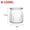 B-150ML, variant on 9-Pack Clear Glass Jars with Lids for Yogurt, Pudding, Jelly, Honey, and Dessert Storage – 100/150/200 mL Capacity, B-150ML