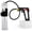 Black, variant on LeLuv® Premium Maxi Penis Pump w/ Red Handle, Silicone Hose | 9" x 1.50" Vibrating Cylinder