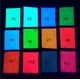 thumbnail image 2 of 10 g/bolsa de polvo de fósforo de neón polvo de brillo de uñas 12 colores polvo de tierras raras polvo luminoso de fósforo de acción prolongada que brilla en la oscuridad Tan Jianjun unisex, 2 of 2