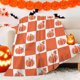 thumbnail image 5 of Manta de Calabaza Naranja, Suave y Cómoda, de Franela, Cálida y Acogedora para Halloween., 5 of 7