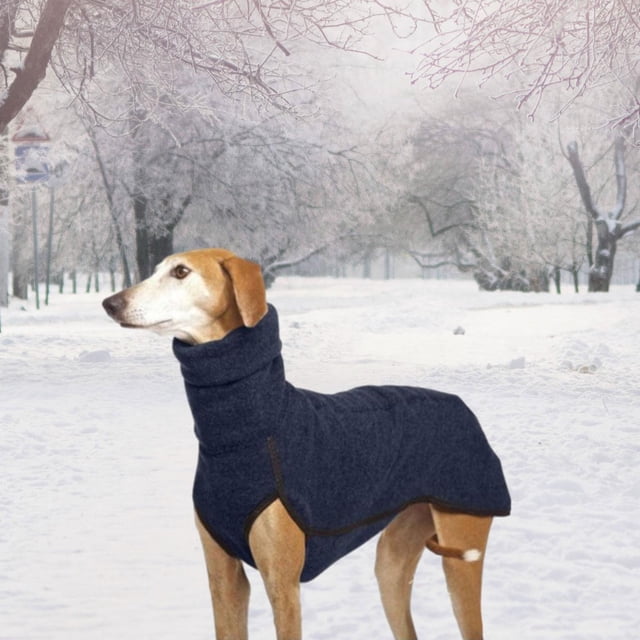 Abrigo de invierno para perros Yinane chaqueta cálida para cachorros fácil de usar