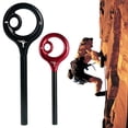 thumbnail image 4 of NIBOLOG 9-Ring Descender Strong Load Bearing Heavy Duty Anti-oxidation Air Stagnation Climbing Descent Gear for Outdoor, 4 of 8