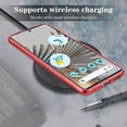 thumbnail image 5 of TECH CIRCLE for Google Pixel 8 Pro Phone Case, Glitter Sparkle Bling Shiny Diamond Slim Soft TPU Silicone Anti-Slip Protective Case Cover for Women Girls for Google Pixel 8 Pro 5G 6.7" 2023, Red, 5 of 7