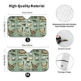 thumbnail image 3 of Disketp Windshield Sun Shade, Car Sun Shade For Front Window Vintage Farm Animals Sunshades Sun Visor Protector Blocks Uv Rays Foldable, 3 of 9