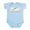 Sky Blue, variant on CafePress - Beauty Shop Magic Infant Bodysuit - Baby Light Bodysuit, Size Newborn - 24 Months
