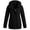 Black, variant on Jacket for Women Solid Color Loose Long-Sleeved Tops Casual Softshell Jacket