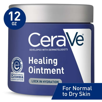 CeraVe Healing Ointment, Protects and Soothes Cracked Skin, 12 oz