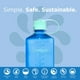 thumbnail image 2 of Botella de agua Nalgene Lightweight Sustain Tritan de 1 litro sin BPA, 2 of 5