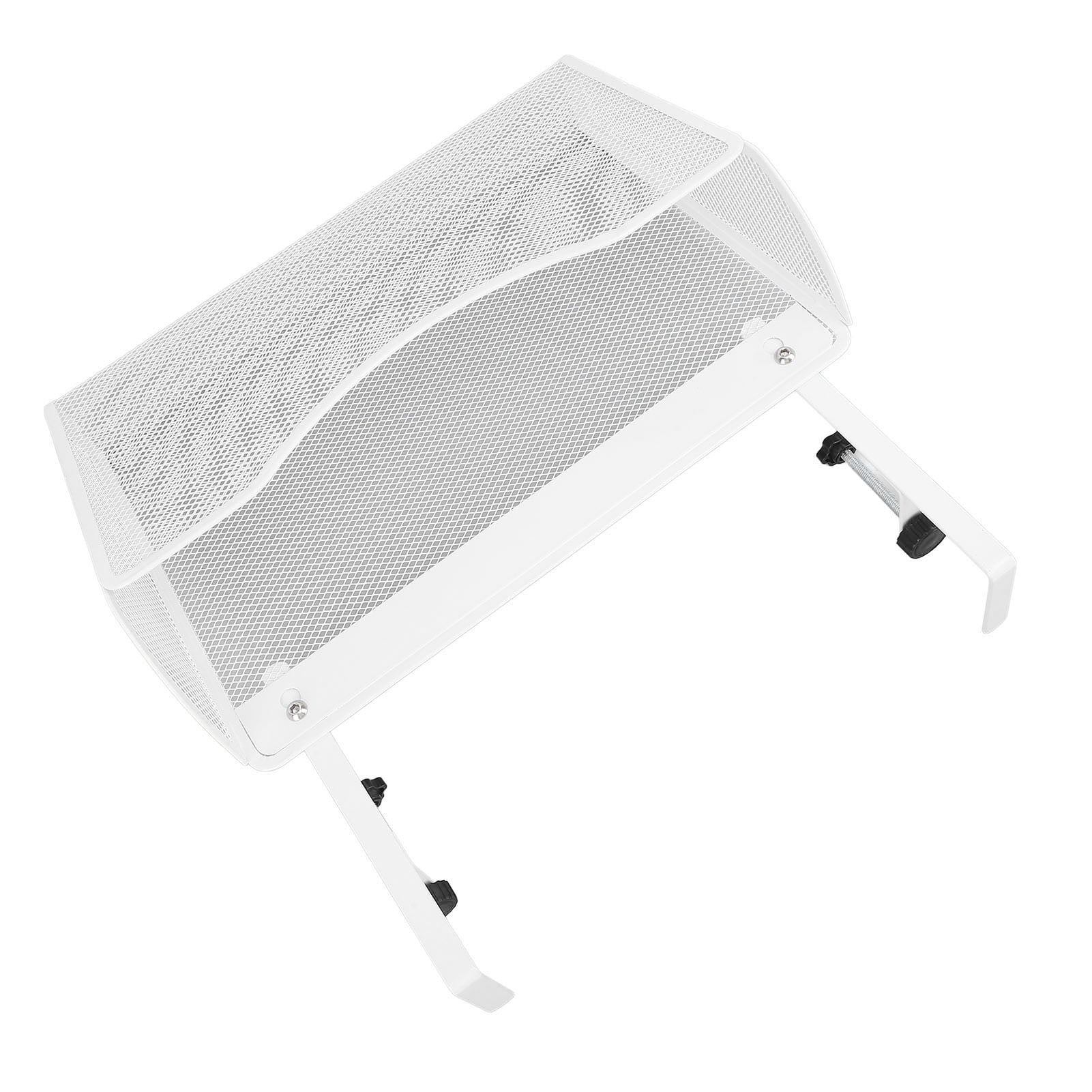 Organizador Lateral De Escritorio De Acero Ajustable | Ahorra Espacio, Con Soporte Para Móvil Y Auriculares, Para Estudio Y Hogar