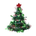 thumbnail image 1 of Sombrero para de Navidad Decorativo Adorno de Navidad Gorra Festiva para Decoración Sombrero con Lazo No Tejido Función Ornamentación Adecuado Verde, 1 of 8