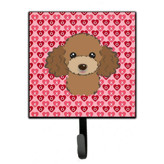 Chocolate Brown Poodle Leash or Key Holder