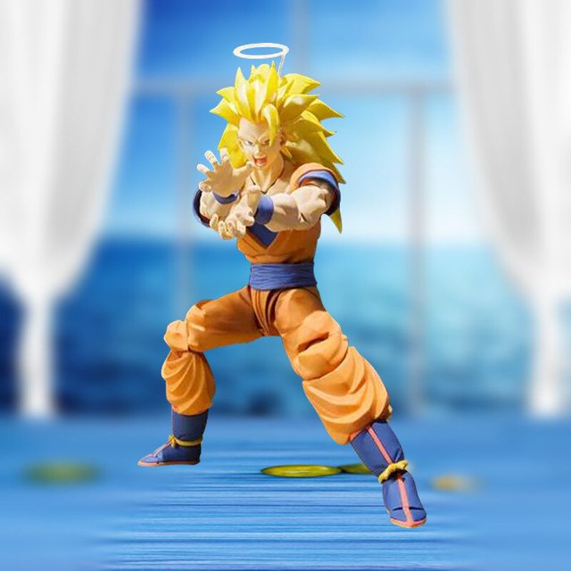 Anime Dragon Balls SHF Super Saiyan 3 Son Goku Action Figure Toys 16cm 1/12 Son Goku Statue Model Doll Collectible Ornament GiftSon GokuNo Box He Qiyong unisex