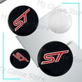 thumbnail image 1 of 4Pcs 56mm Car Styling ST Logo Emblem Wheel Center Hub Cap Rim Hub Dustproof Cover Sticker For Ford ST Fiesta Mustang Shelby GT A, 1 of 6