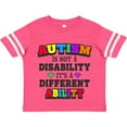 thumbnail image 3 of Inktastic Autism is Not a Disability It's a Different Ability Boys or Girls Toddler T-Shirt, 3 of 5