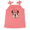 thumbnail image 2 of Disney Minnie Mouse Infant Baby Girls Tank Top Active Retro Dolphin Shorts and Hat 3 Piece Newborn to Infant, 2 of 5