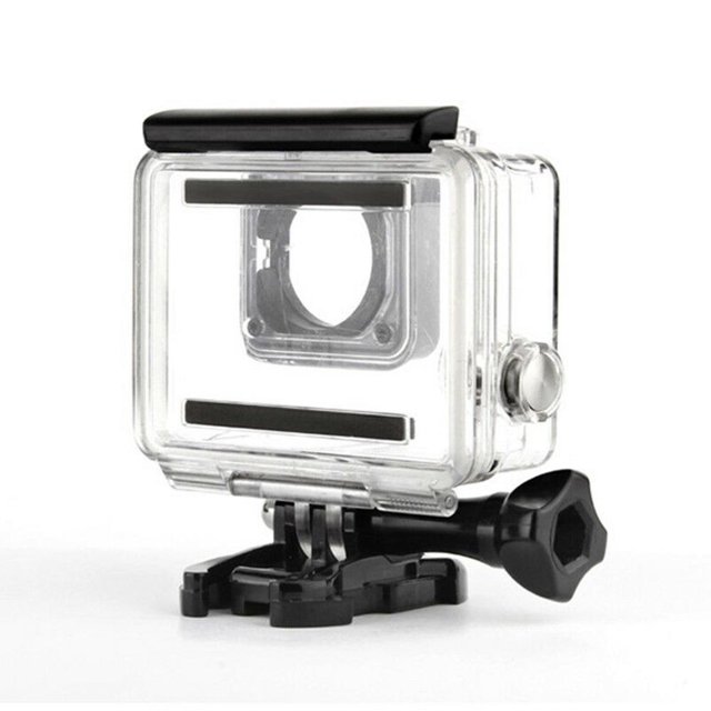1 Set Diving Camera Case Housing Protective Swimming Case for GoPro (Hero 4 3+ 3)