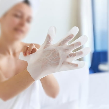 6 pack Earth Therapeutics Hemp Seed Oil Moisturizing Hand Mask relieves, replenishes and rejuvenates dry damaged hands.