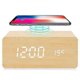 thumbnail image 3 of Wooden Digital Alarm Clock With Wireless Charging,adjustable Brightness Dimmer And Alarm Volume(bamboo), 3 of 3