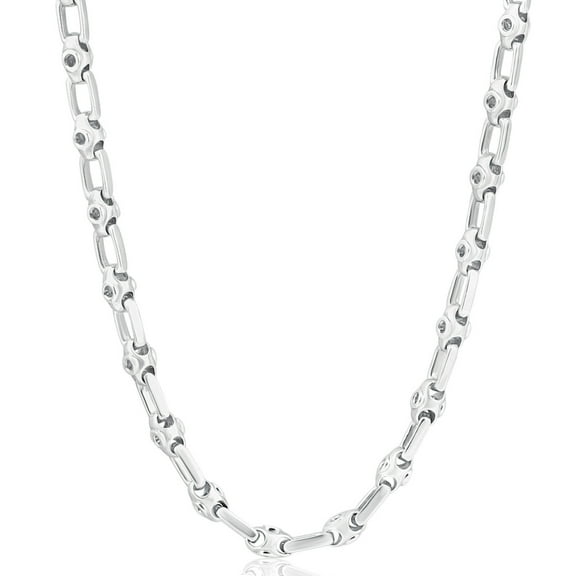 Pompeii Men's 14k Gold (38gram) or Platinum (71gram) 4.5mm Link Chain Necklace 20" (,)