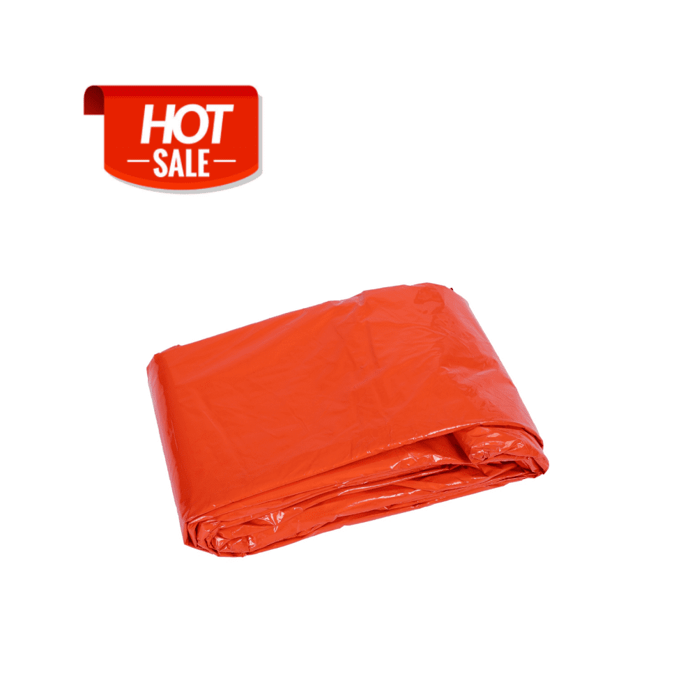 Fyydes Outdoor Sleeping Bag, Camping Sleeping Bag,Reusable Emergency Sleeping Bag Thermal Waterproof Survival Camping Travel Orange