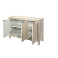 thumbnail image 3 of J&D Designs Juniper Three-Door Engineered Wood Accent Chest in Gray Wash, 3 of 5