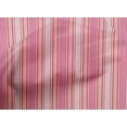 thumbnail image 3 of oneOone Tissu Popeline de Coton Rayures Multicolores Imprimés par Yard 56 Pouces de Large, 3 of 3