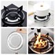 thumbnail image 4 of 100 piezas de protectores de estufa de gas, cubiertas redondas para quemadores de estufa, cubiertas de aluminio para estufas, cubiertas para quemadores de estufas de gas, 4 of 6