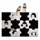 thumbnail image 1 of Patrón de personajes de dibujos animados, alfombra absorbente para el suelo del baño, puerta del baño, estera anticaída para los pies, puerta del baño del hogar, estera antideslizante de barro de, 1 of 5