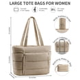 thumbnail image 2 of Bolso tote acolchado ligero Bagstellar 41 x 15 x 33 cm, 2 of 9