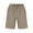 Khaki-C2, variant on Men's Casual Cotton Linen Shorts Drawstring Elastic Waist Shorts Summer Beach Vacation Yoga Golf Linen Shorts Flat Front Cotton Linen Daily Wear Outfit with Pockets,Gray 3XL