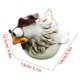 thumbnail image 2 of Pollo Sentado en la DecoracióN de Vallas Estatuas JardíN para Gallo Arte Pared Esculturas Patio Granja, 2 of 10