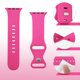 thumbnail image 4 of Tighesen Bandas Deportivas Compatibles Con Apple Watch Band Ultra 2/Ultra Se Series 9/8/7/6/5/4/3/2/1 38 Mm 40 Mm 41 Mm 42 Mm 44 Mm 45 Mm 49 Mm S/M M/L Para Mujeres/Hombres Correa De Silicona Para Iwa, 4 of 5