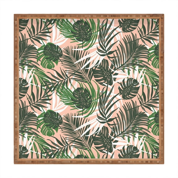 Society6 Hideaway by Heather Dutton Square Bamboo Tray