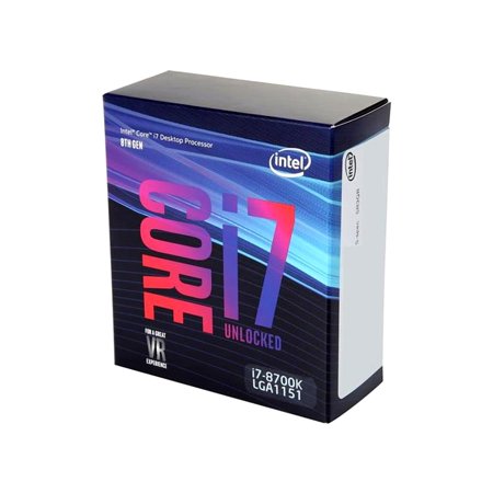 【中古】Intel Core i7-8700K (3.7GHz/TB:4.7GHz) BOX LGA1151/6C/12T/L3 12M/UHD630/TDP95W【ECセンター】保証期間１週間