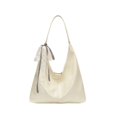 thumbnail image 5 of Bolso de mano de cuero suave de gran capacidad para mujer, bolso de hombro tipo bandolera, estilo coreano, 2025, 5 of 5