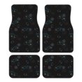 thumbnail image 1 of Kdxio Game Time Print Car Floor Mats Universal SUV Front Rear Floor Foot Mats 4-Piece Full Set with Non-Slip Rubber Backing Car Accessories for Most Cars, 1 of 7